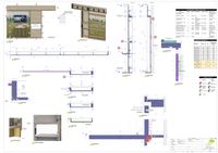 Fertigungsplanung einer TV Wand mit CAD Planung in Freiburg